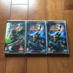 【3本セット】モンスターハンターポータブル