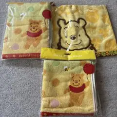 羽生結弦さんくまのプーさん タオル 3枚セット