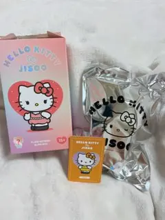 ハローキティ ジス シュシュ ミラー バッグ ステッカー KITTY JISOO