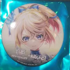 白猫プロジェクト ROUND1 ラウンドワン 缶バッジ エレノア 白猫