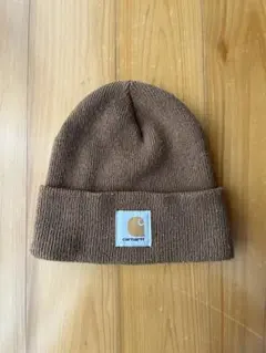 carhartt ブラウン ニット帽