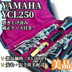 【美品】YAMAHA ヤマハ クラリネット YCL-250 YCL250のサムネイル