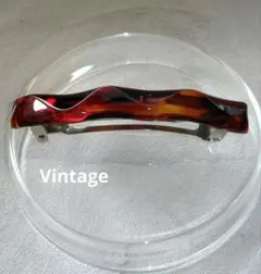 【ヴィンテージ】レトロバレッタ　飴色　フランス製　一点物　Vintage