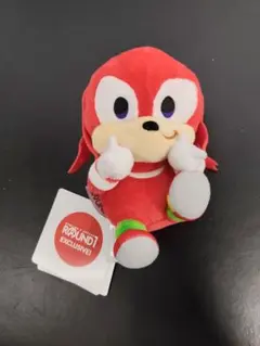 SONIC & FRIENDS ひょこぴょこ ぬいぐるみ ナックルズ　ラウワン