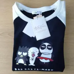 新品★バッドばつ丸★ワンピース★М★カットソー★Ｔシャツ★サンリオキャラクターズ