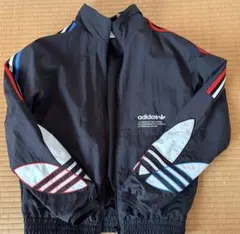 adidas ナイロンジャケット XS 黒 目黒蓮着用