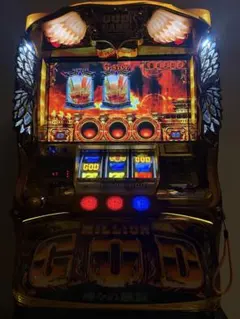 【コイン不要機付】ミリオンゴッド 神々の凱旋 パチスロ実機のサムネイル