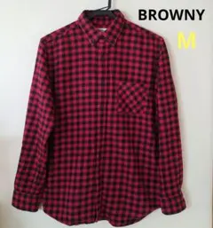 【即購入OK・1〜2日で発送】 レディースギンガムチェックシャツМ
