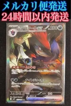 ポケモンカード Nのゾロアークex SAR Sバトルパートナーズ 127/100