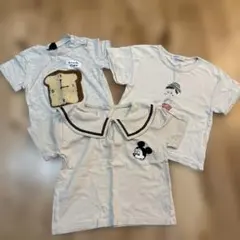 【値下げ！！】韓国　半袖　90サイズ　３枚セット　まとめ売り　淡色