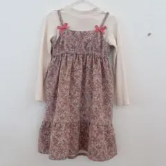 花柄ワンピース 110 女の子