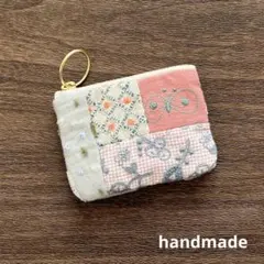ミナペルホネン　手縫いハンドメイド　　ミニポーチ115