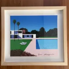 HIROSHI NAGAI POOL SIDE 永井博 B2ポスター 11月上旬入荷予定 数量限定受注販売] 永井博 シルクスクリーン