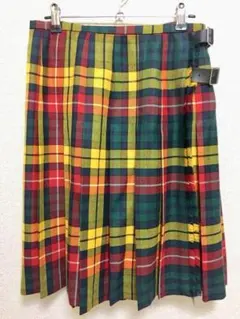 《ユナイテッドアローズ》チェック スカート プリーツスカート