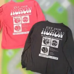 ペアマノン　お揃い　 長袖Tシャツ 2枚セット 140