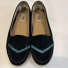 UGG アグ アンスレー スリッポン モカシン ライトグレー 3.5cm