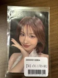 TWICE モモ トレカ <THIS IS FOR> WORLD