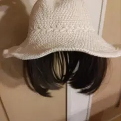 ウィッグ付きハット