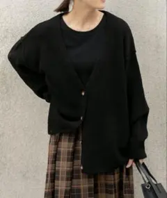 the craft crew products カーディガン ブラック M