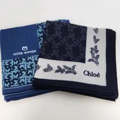 Chloe　mila schon　紳士　Men'sハンカチ2枚セット