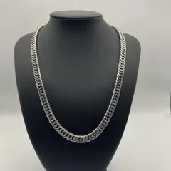 シルバー ツイストチェーンネックレス