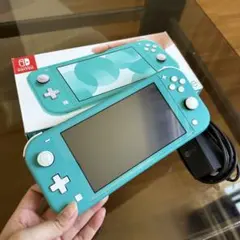 Nintendo Switch Lite ターコイズ 本体 充電器付き