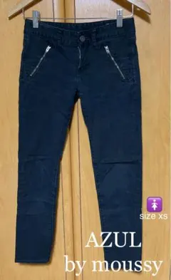 【AZUL】マウジー　デニム スキニーパンツ　ストレッチ