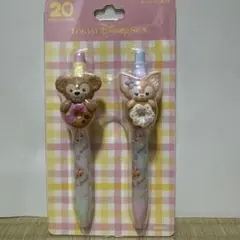 ダッフィー & シェリーメイ ボールペン 2本セット