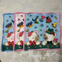 【未使用】FEILER ハンカチ ニコ＆ニーナ