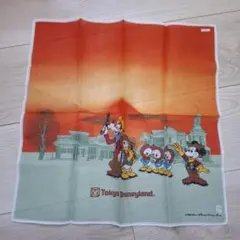 東京ディズニーランド ハンカチ 1983年製