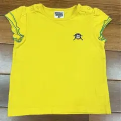 ダディオダディ　黄色のTシャツ　size:90 イエローのサムネイル