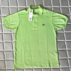 【新品タグ付き】LACOSTE ライトグリーン ポロシャツ サイズ4