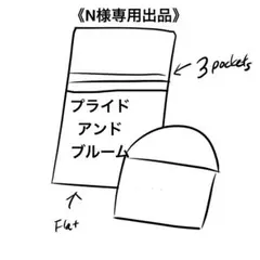 《N様専用出品》カルヴィデュオ用インナーケース3ポケット プライドアンドブルーム