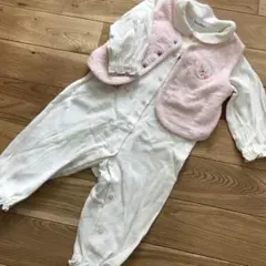 ファミリア 70㎝ 女の子 ロンパース ベスト セット