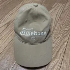 BILLABONG メッシュキャップ ベージュ - メルカリ