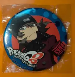 ペルソナQ2/ペルソナ3/PQ2 TGS 缶バッジ 荒垣真次郎 - メルカリ