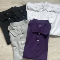 ユニクロ ポロシャツ 4色セット L XL