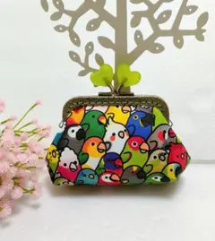 ちょっとお買い物がま口♪シマエナガ♪フルーツポンチ♡ - メルカリ