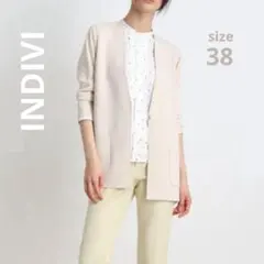 インディヴィ ノーカラージャケット
