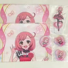 春音あいら プリティーリズム まるくじ 缶バッジ アクリルキーホルダー