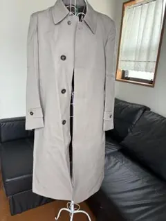 メンズ　紳士用　ビジネスコート　チェスターコート　ロングコート　M ベージュ