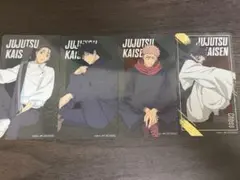 h*y様 呪術廻戦 クリアイラストシート 伏黒 乙骨 虎杖 脹相(箔押し) na