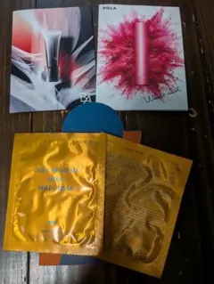 ポーラ ネックシートマスク 2個 サンプルセット ホワイトショット　B.A