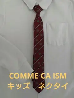 ☆コムサイズム　エンジエンブレム柄ネクタイL