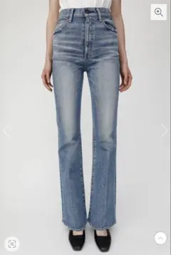 美品✨MOUSSY ブーツカットデニム ライトブルー