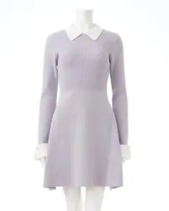 INGNI 襟付きニットワンピース