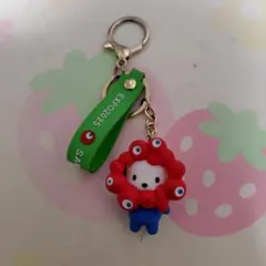 산리오 ミャクミャク 立体マスコットストラップ ポチャッコ