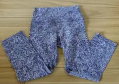 ルルレモン lululemon 花柄 ヨガパンツ 紫 サイズ6