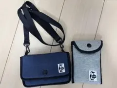 CHUMS チャムス ショルダーバッグ ロングスナップケース スウェットナイロン