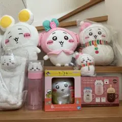 ちいかわ 座布団 レジかごバッグ ライト マグカップ ころころ